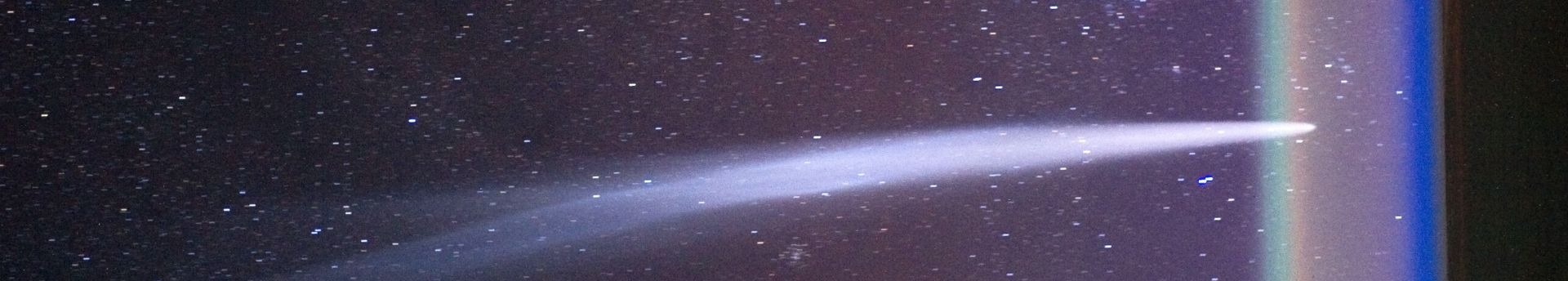 Üstökös az Androméda csillagképben