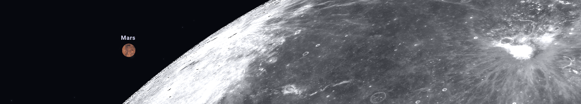 Titánok ütköznek az égen: a Hold eltakarja a szembenállásba került, fényes Mars bolyót