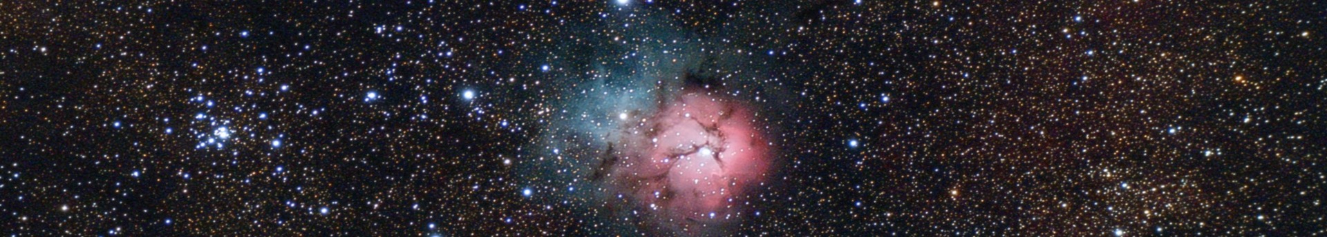 Messier 21 – Nyílthalmaz közvetlenül a Trifid-köd mellett
