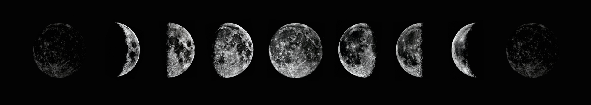 A vékony holdsarló mesés látványa
