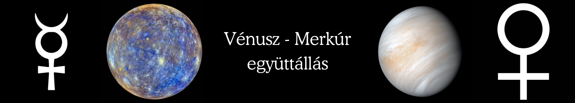 Napfényben úszik a Vénusz és a Merkúr