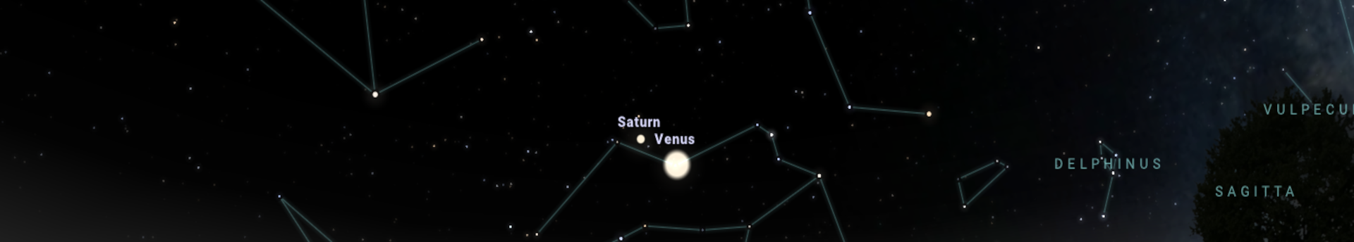 Az Esthajnalcsillag esti etyepetyéje: együttállás a lambda Aqariival