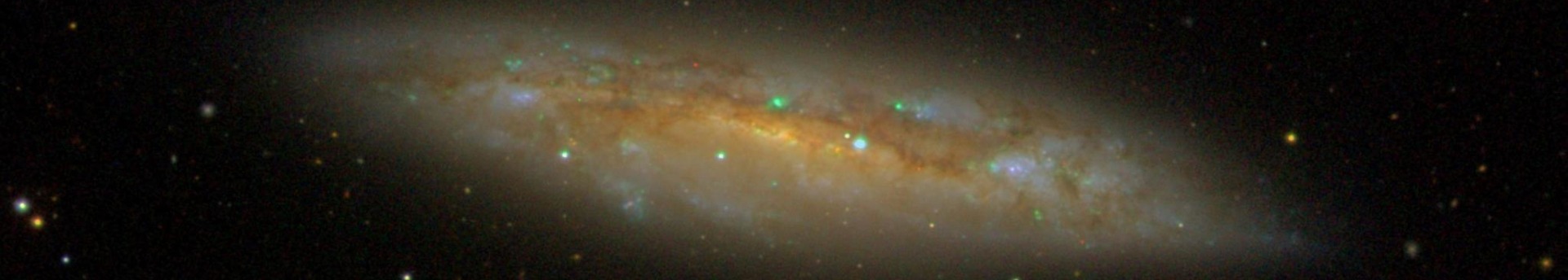 Messier 108 – egy éléről látszó spirálgalaxis