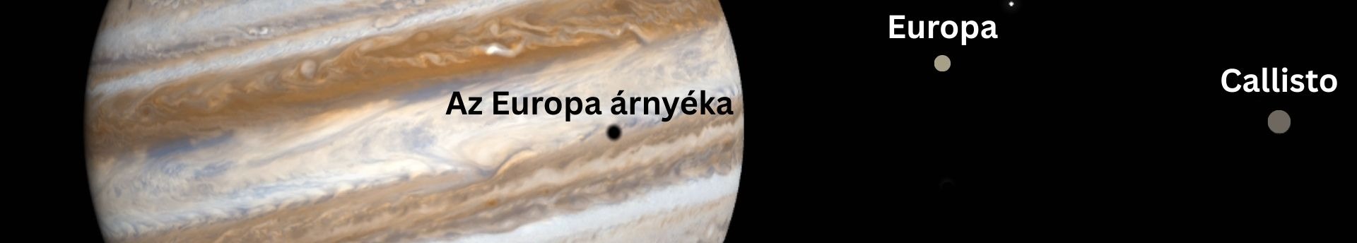 Galilei-holdak árnyéka a Jupiteren