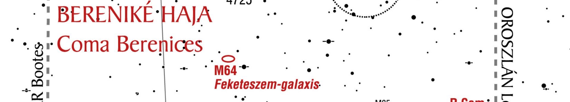Az égen lebegő hajfürt