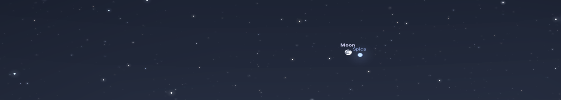 Hihetetlen Hold-helyzet: szoros együttállás a Spica csillaggal