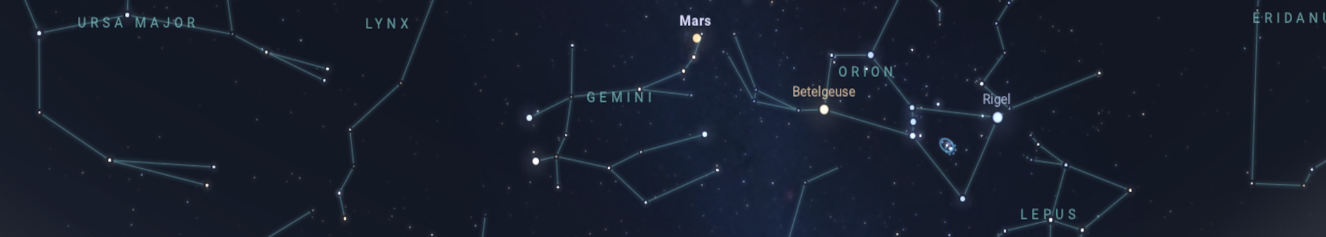 Itt van a Mars, itt van újra, s együtt is áll kétszer is