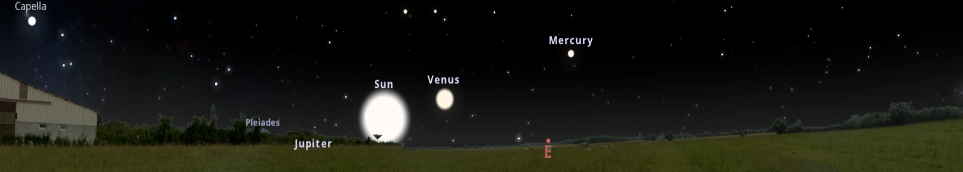 Májusi bolygóles – kezdődik a hajnali Merkúr-szezon