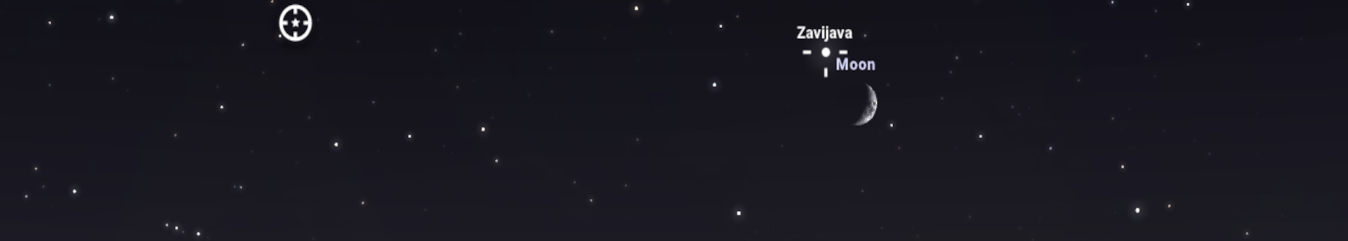 Zavijava a javából! – A Hold és a Zavijava együttállása