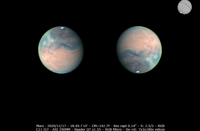 További területeket hódít a tomboló marsi porvihar