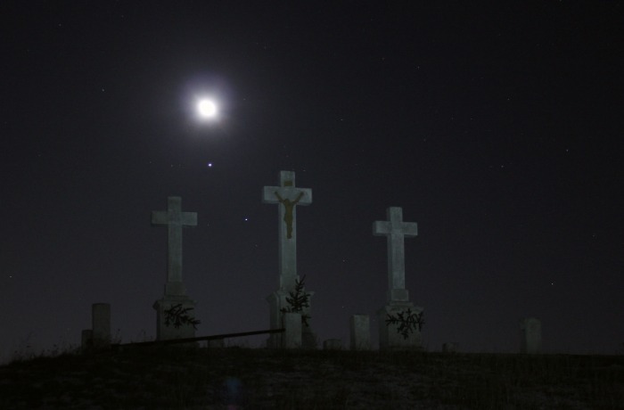 Egymás mellett a Jupiter és a Hold!