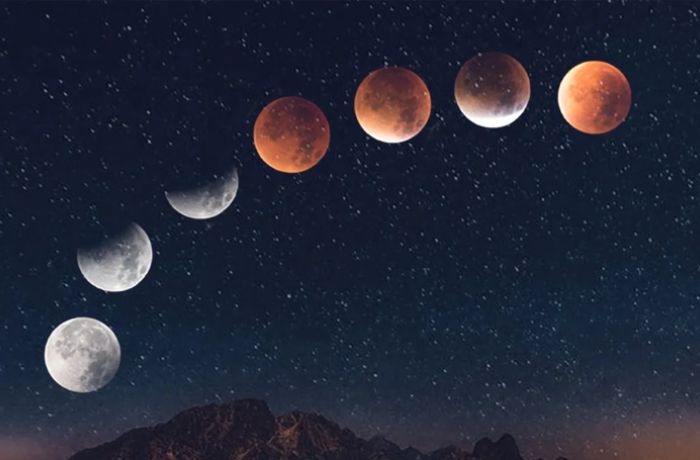 A Hold vörös oldala – teljes holdfogyatkozás