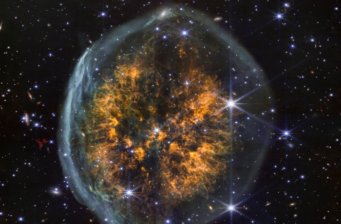 A James Webb-űrtávcső meglepően részletes felvétele a Koponya-ködről