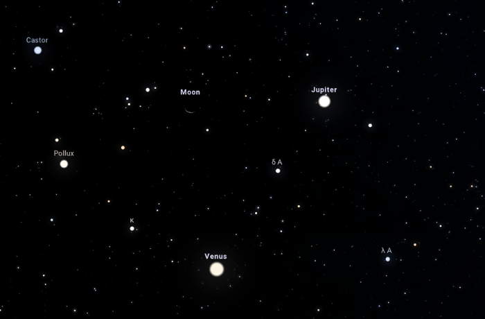 Augusztusi égi jelenségek (2025)