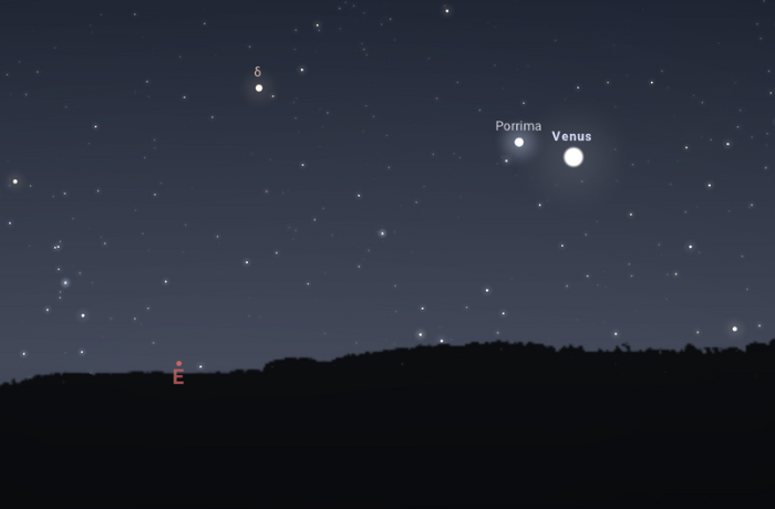 A Vénusz októberi randevúi