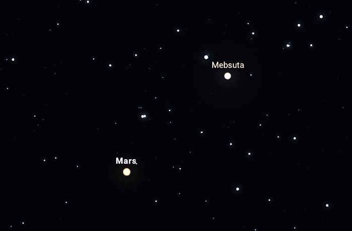 Baráti találkozó újra: együttáll a Mars és a Mebsuta!