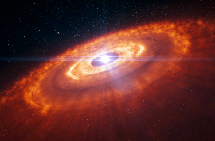 Külső anyagbeáramlások táplálják az AB Aurigae korongjában születő bolygókat