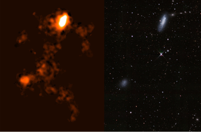 Hatalmas, intergalaktikus gázhíd köt össze két törpegalaxist