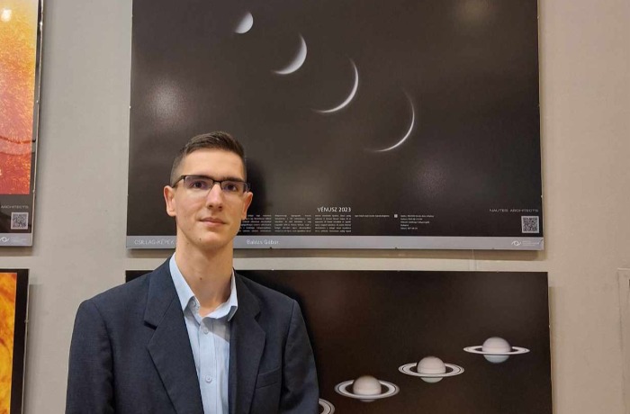 Nemzetközi díjat nyert Balázs Gábor Svábhegyi Csillagvizsgálóban készített holdfotója!