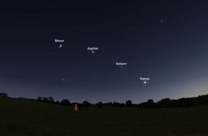 Csodálatos decemberi bolygóegyüttállás készülődik az esti égen!