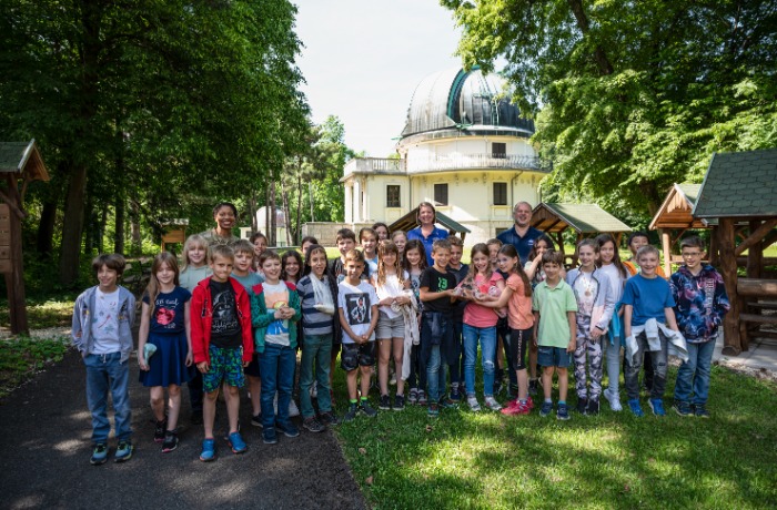 30 szerencsés diák találkozhatott a NASA képviselőivel a Svábhegyi Csillagvizsgálóban! 