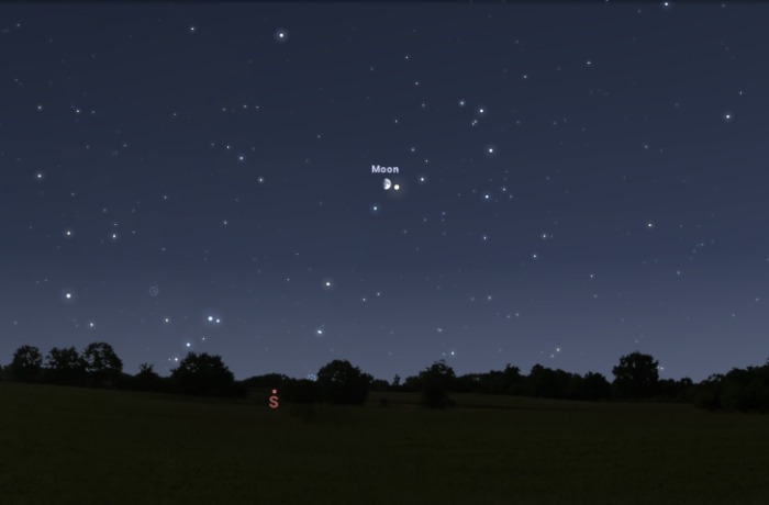 Együttállásban a Hold és a Skorpió szemét kirajzoló Antares, avagy modern mese Lunáról, Ellenmarsról és Mátyás királyról