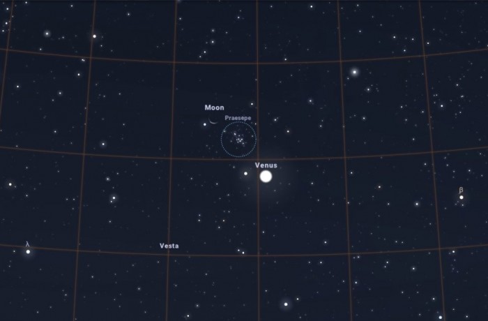 Méhecskék a Hold és a Vénusz között – szívet melengető együttállás-csoda a hajnali égen!