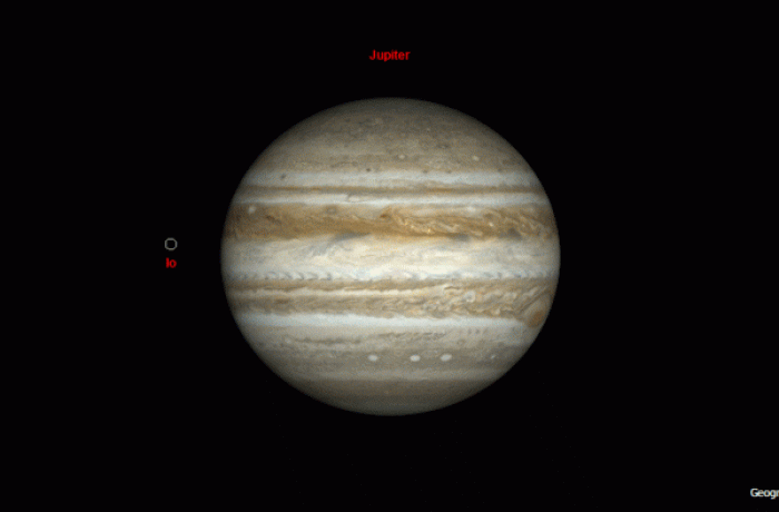 Sorban lopakodnak ki a Jupiter holdjai az anyabolygó árnyékából!