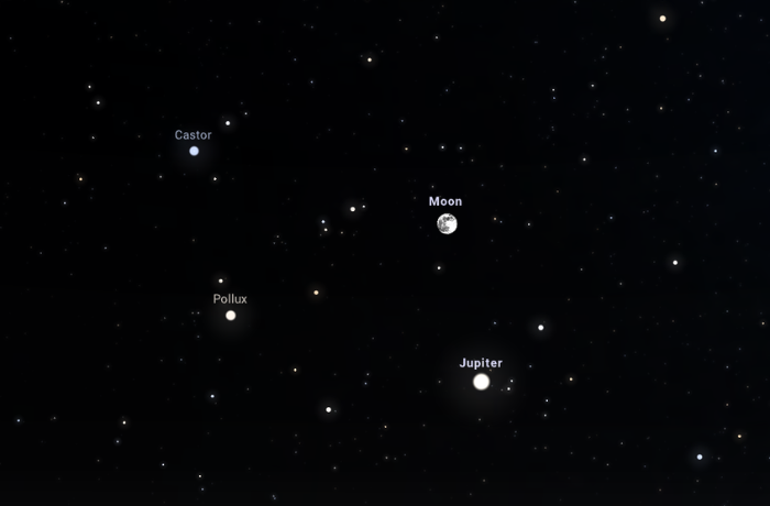 Este paralelogramma, hajnalban L betű világít az égen