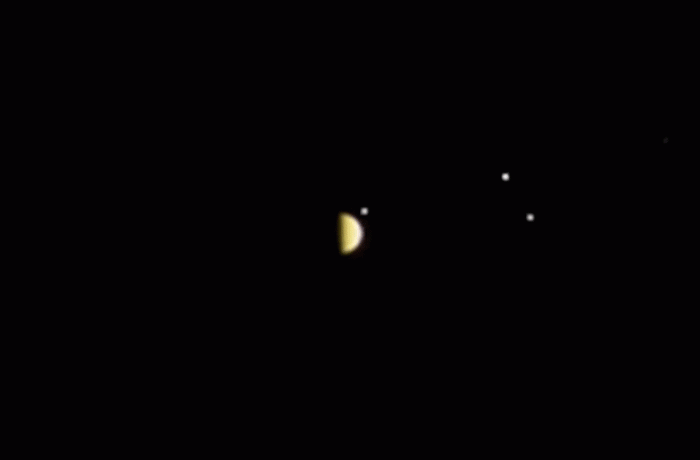 Jupiteri holdfogyatkozás: a nagy Ganymedes-Europa fedés