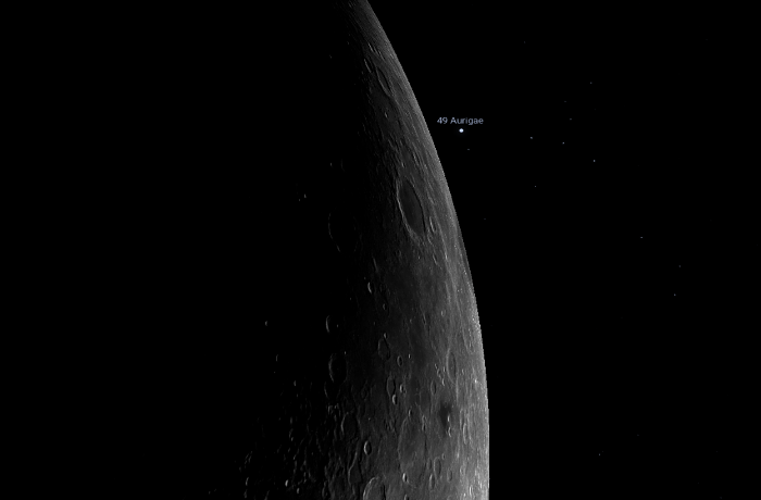 Csábító csillagfedések: egy éjszaka alatt két csillag halad el a Hold mögött