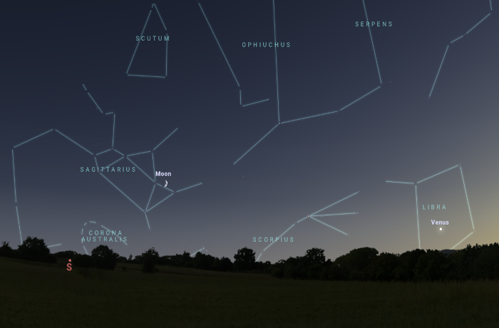 Találkozás a teáskannával: a Hold a Nyilasban