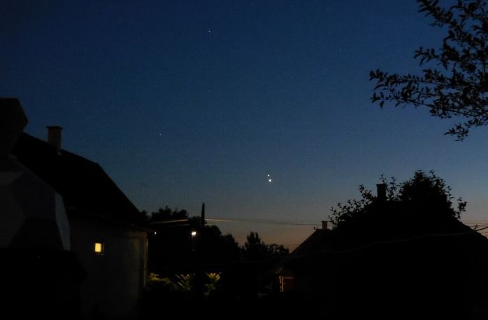 Az égbolt szeme márciusban – a két legfényesebb bolygó együttállása 