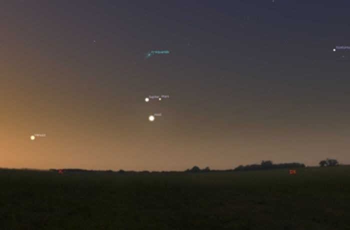 Holnap hajnalban felsorakoznak a bolygók és a Hold – gyönyörű látvány lesz