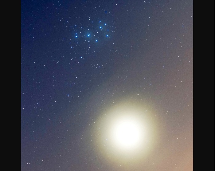 Égi négyesfogat: Castor-Pollux-Jupiter-Hold együttállás - 05.20.