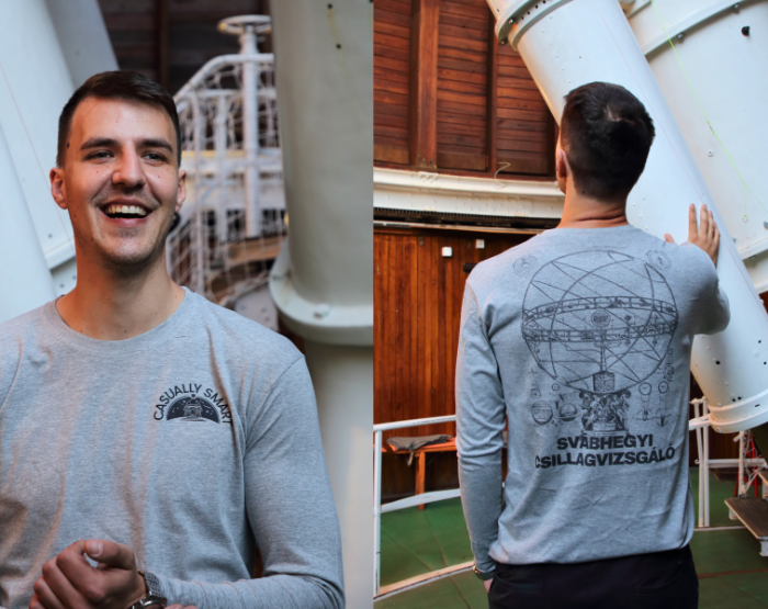 Armilláris szféra - Nyomott hosszú ujjú póló - XXL